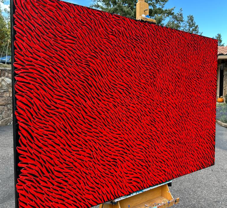 Original Abstract Expressionism Abstract Painting by Bill Stone