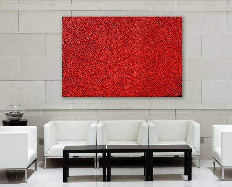 Original Abstract Expressionism Abstract Painting by Bill Stone