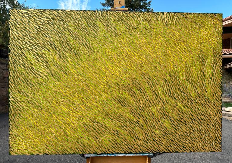 Original Abstract Expressionism Abstract Painting by Bill Stone
