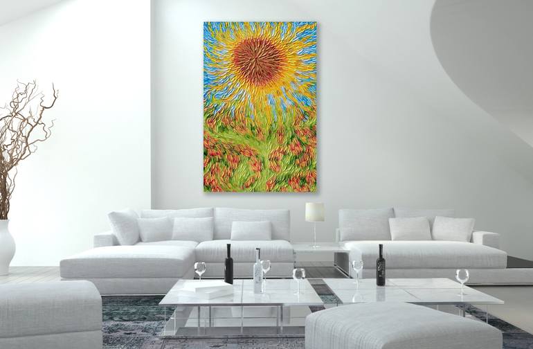 Original Abstract Nature Painting by Bill Stone