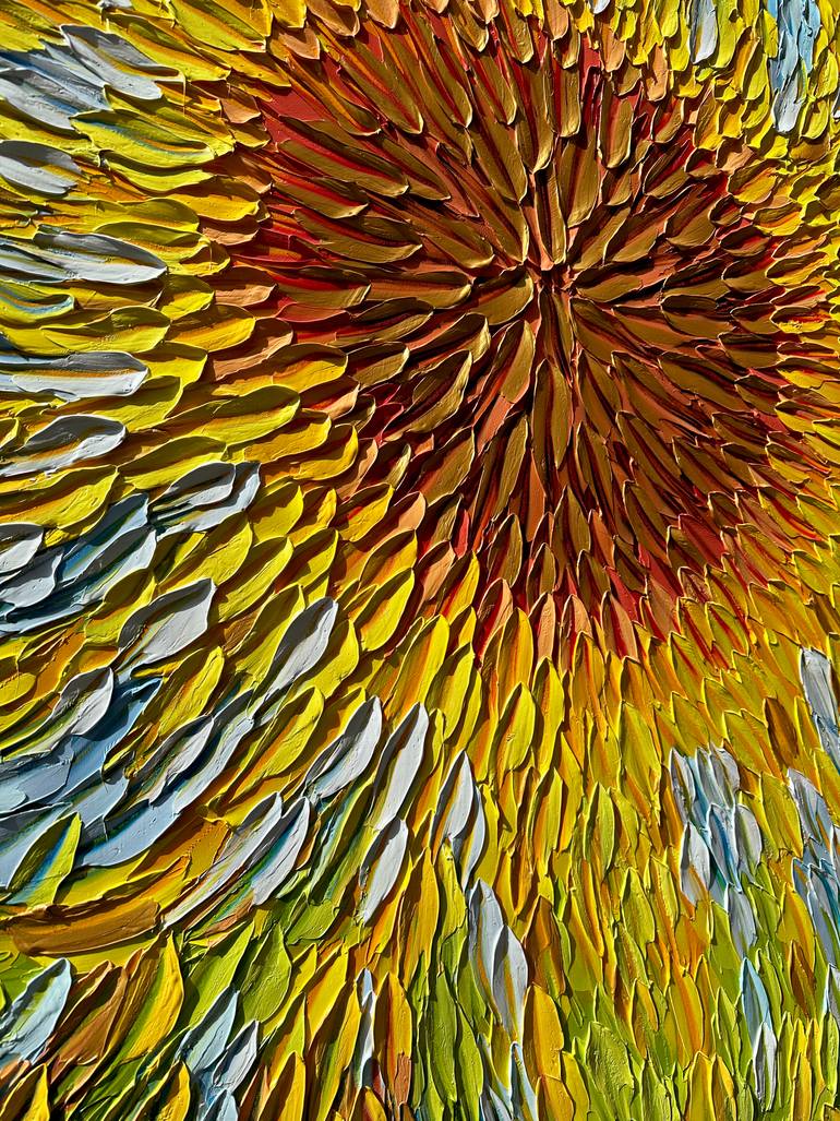 Original Abstract Nature Painting by Bill Stone