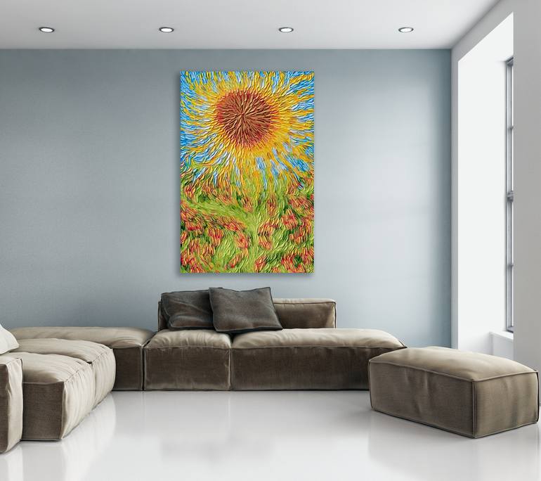 Original Abstract Nature Painting by Bill Stone