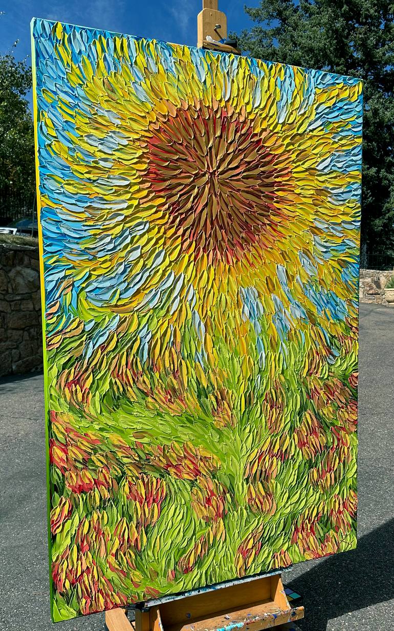 Original Abstract Nature Painting by Bill Stone