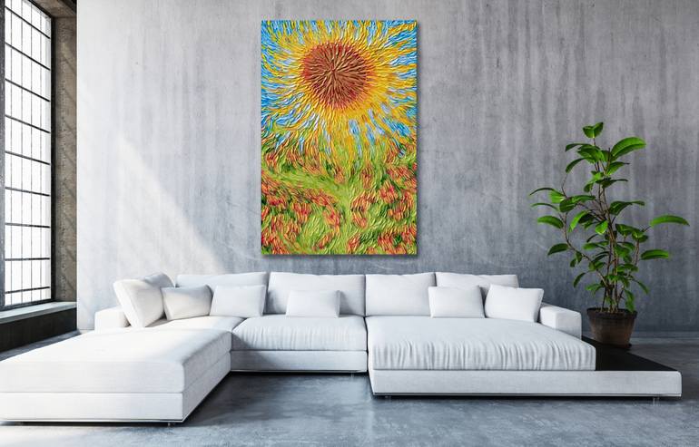 Original Abstract Nature Painting by Bill Stone