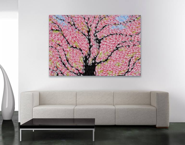 Original Abstract Nature Painting by Bill Stone