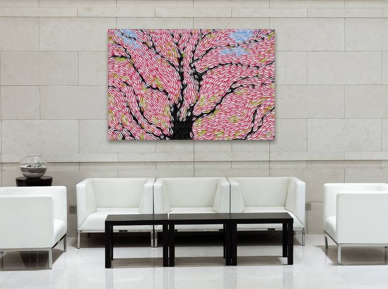 Original Abstract Nature Painting by Bill Stone