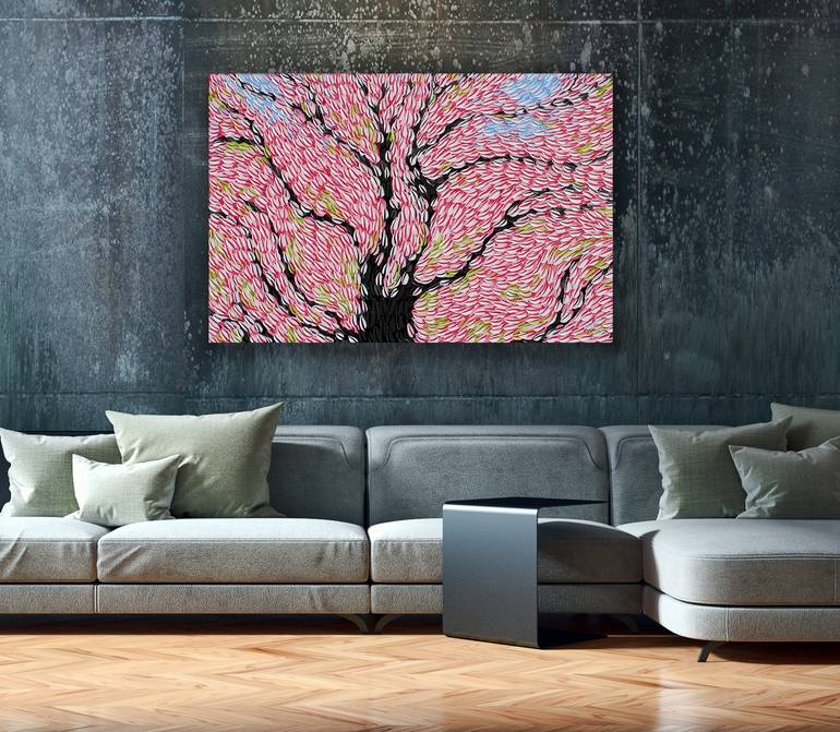 Original Abstract Nature Painting by Bill Stone