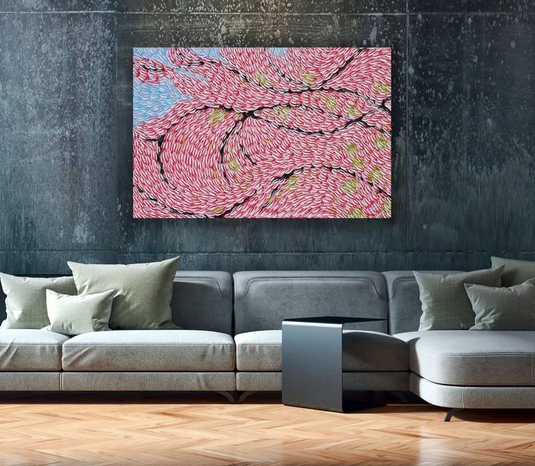 Original Abstract Nature Painting by Bill Stone