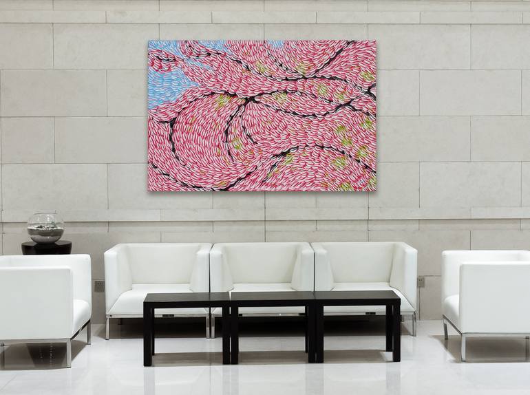 Original Abstract Nature Painting by Bill Stone