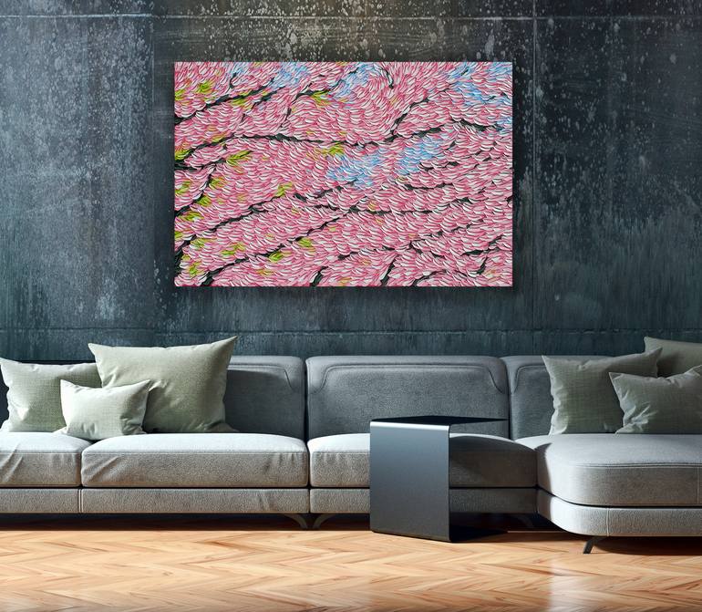 Original Abstract Nature Painting by Bill Stone