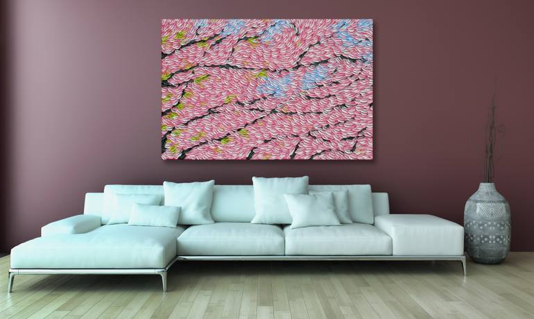 Original Abstract Nature Painting by Bill Stone