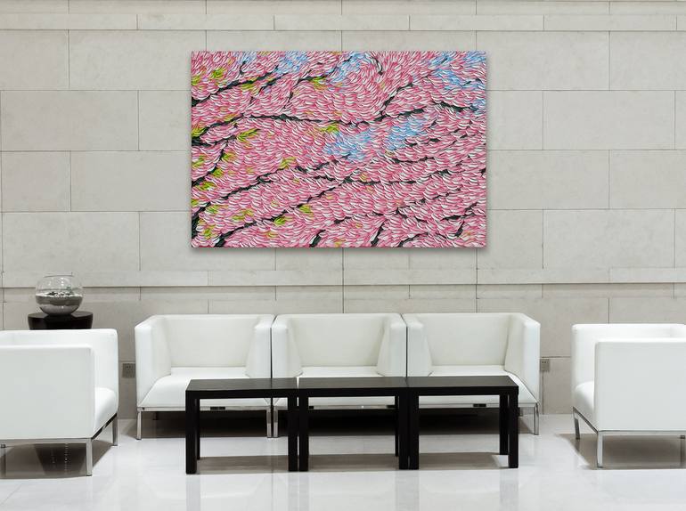Original Abstract Nature Painting by Bill Stone