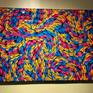 Original artwork is currently exhibiting.
Thick, vibrant, oils on canvas influenced by the color, movement and texture found in the natural world around us.
