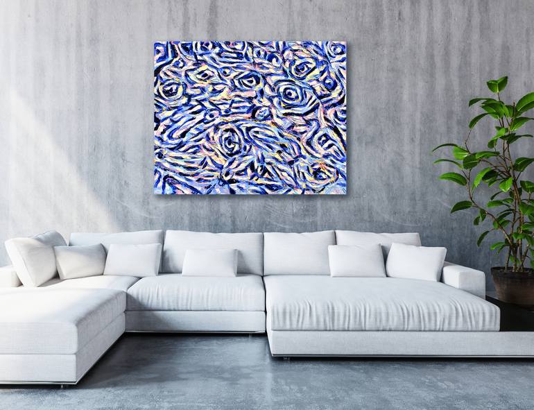 Original Abstract Painting by Bill Stone