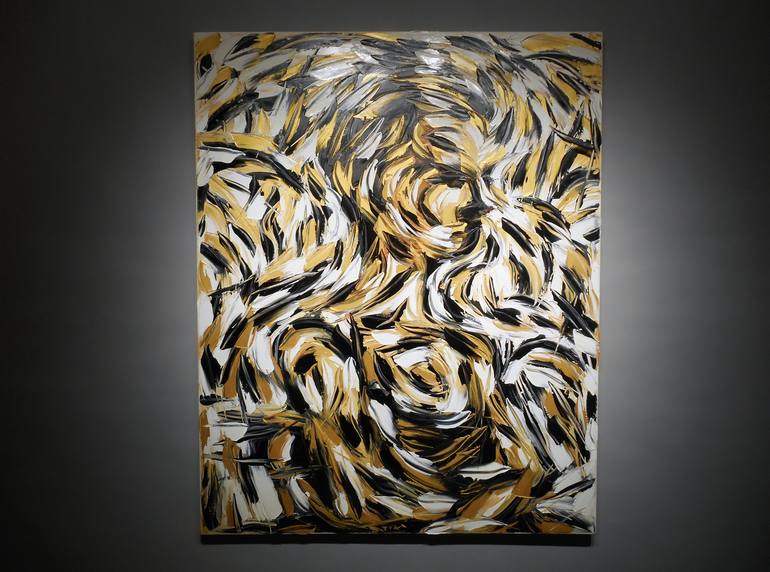 Original Abstract Women Painting by Bill Stone