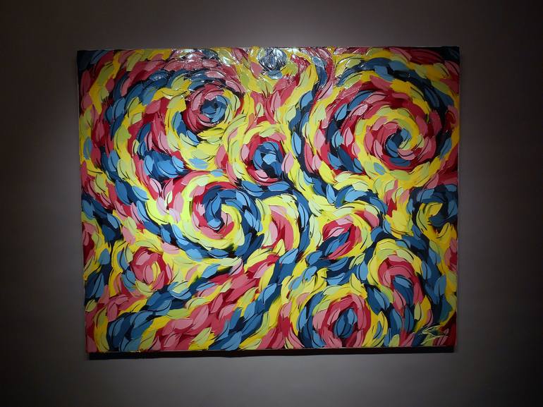 Original Abstract Painting by Bill Stone