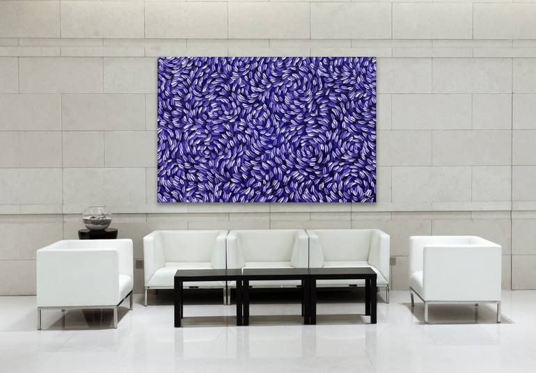 Original Abstract Expressionism Abstract Painting by Bill Stone