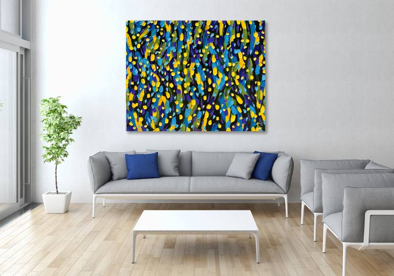 Original Abstract Nature Painting by Bill Stone