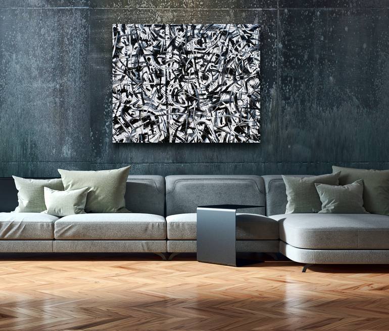 Original Abstract Painting by Bill Stone