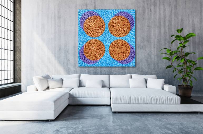 Original Abstract Expressionism Abstract Painting by Bill Stone