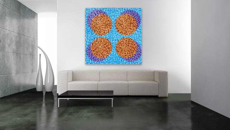 Original Abstract Expressionism Abstract Painting by Bill Stone