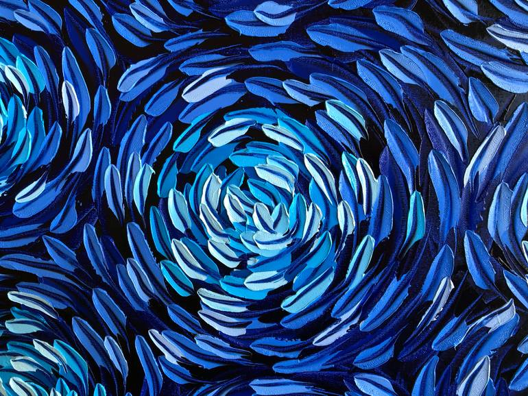 Original Abstract Expressionism Abstract Painting by Bill Stone