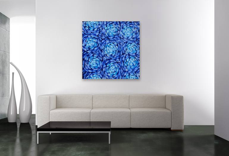 Original Abstract Expressionism Abstract Painting by Bill Stone
