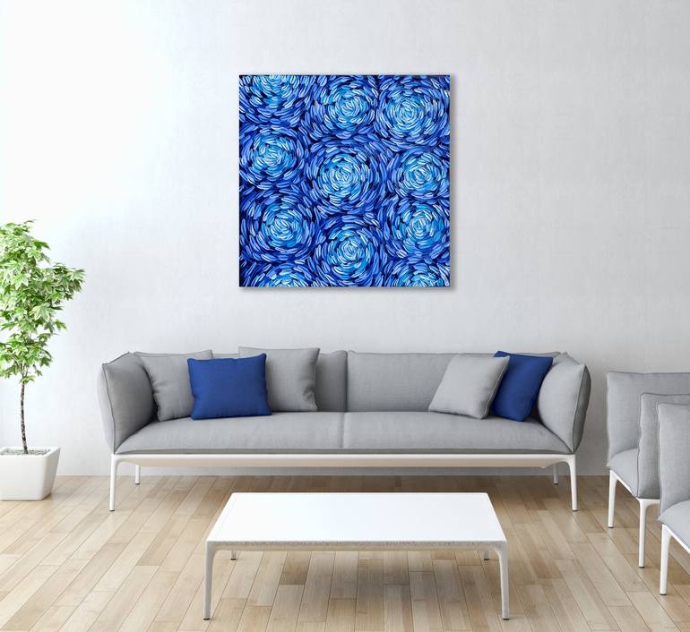 Original Abstract Expressionism Abstract Painting by Bill Stone