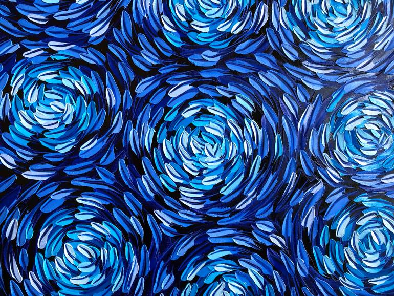 Original Abstract Expressionism Abstract Painting by Bill Stone