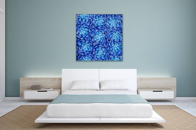 Original Abstract Expressionism Abstract Painting by Bill Stone