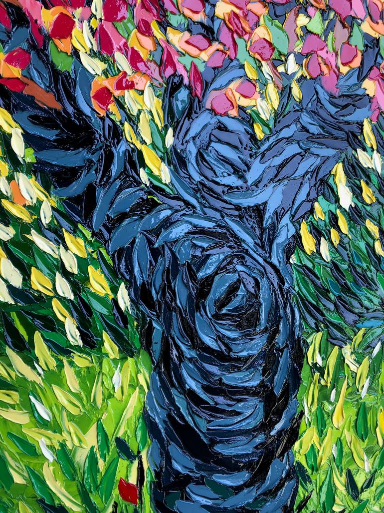 Original Abstract Landscape Painting by Bill Stone