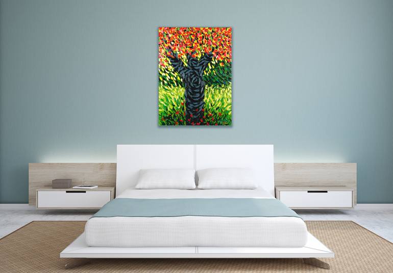 Original Abstract Landscape Painting by Bill Stone