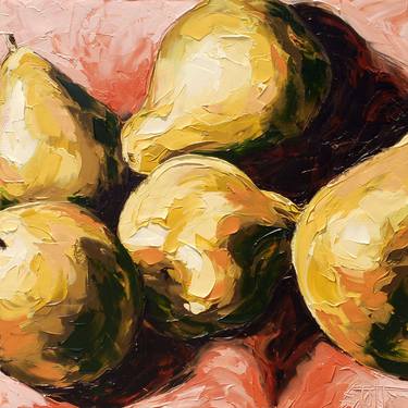 Original Abstract Still Life Paintings by Bill Stone