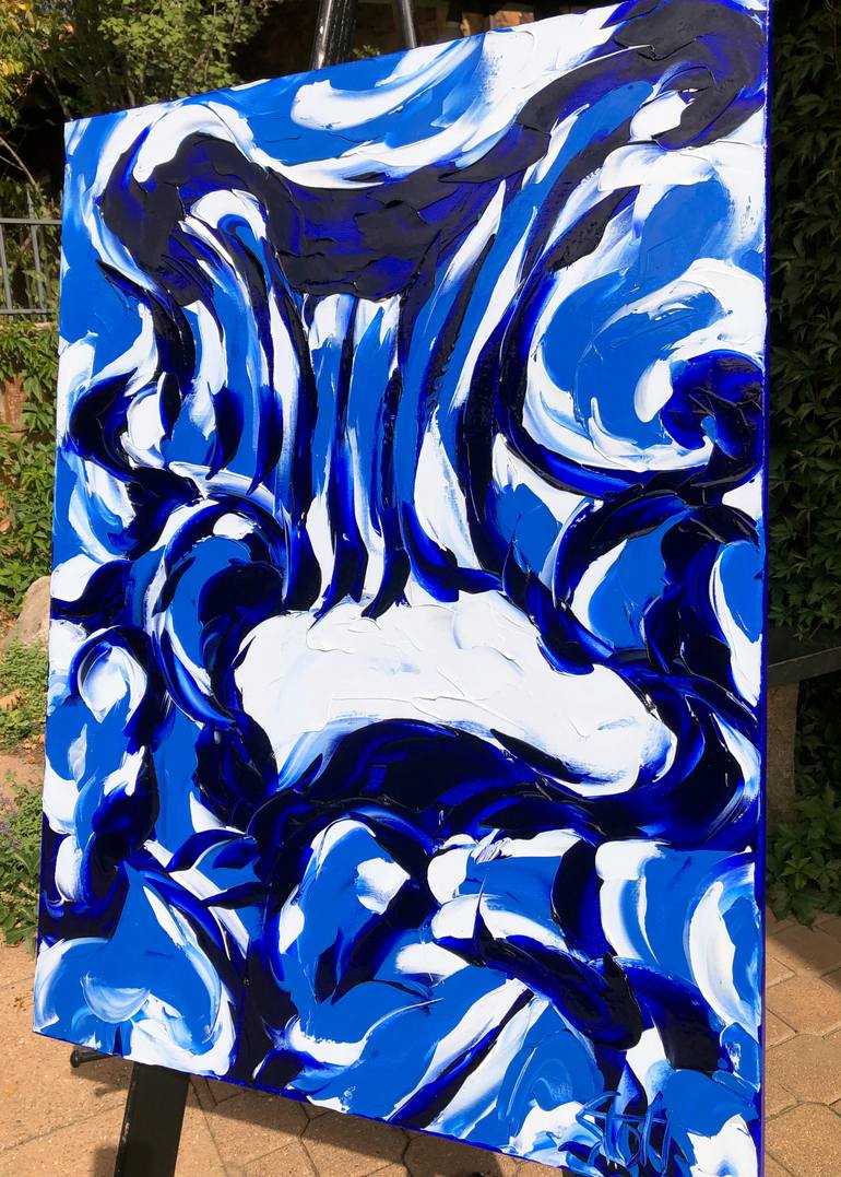 Original Abstract Home Painting by Bill Stone