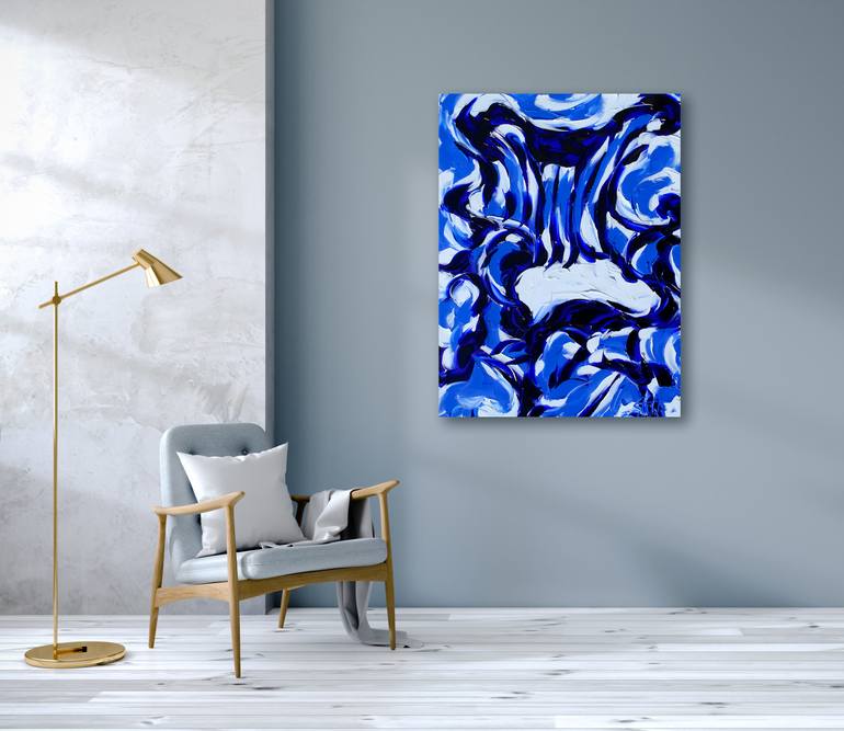 Original Abstract Home Painting by Bill Stone