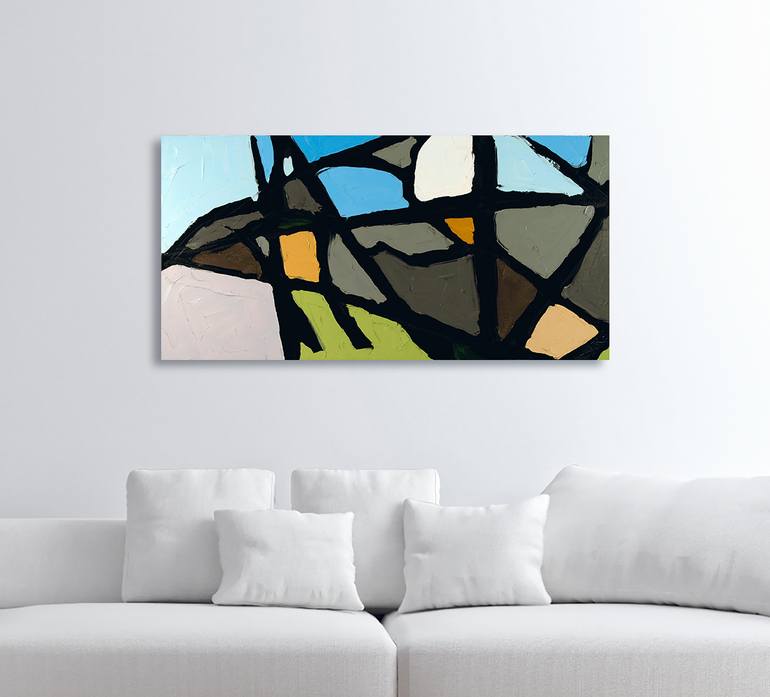 Original Abstract Nature Painting by Bill Stone