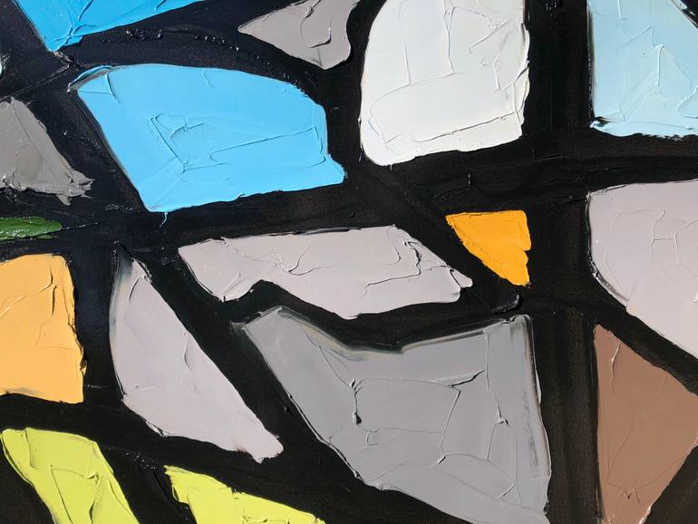 Original Abstract Nature Painting by Bill Stone