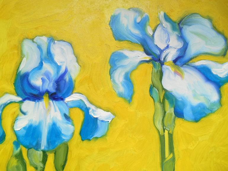 Original Floral Painting by Bill Stone