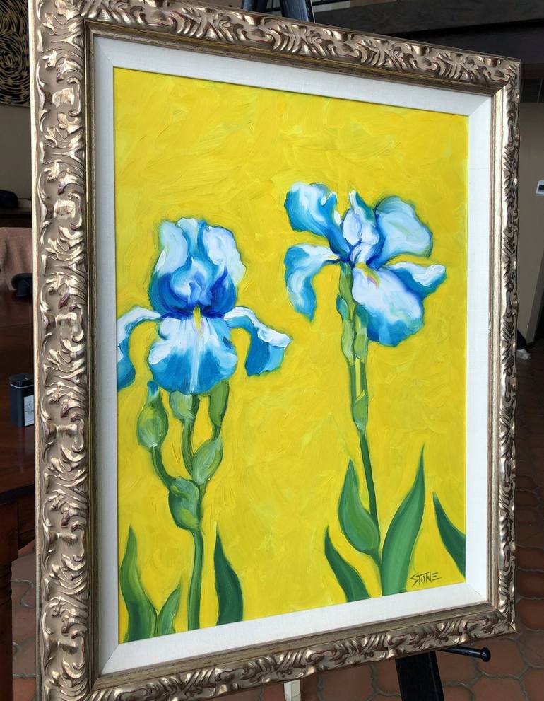 Original Floral Painting by Bill Stone