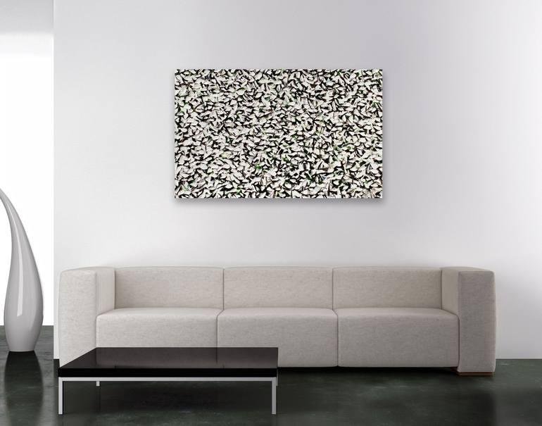 Original Abstract Seasons Painting by Bill Stone