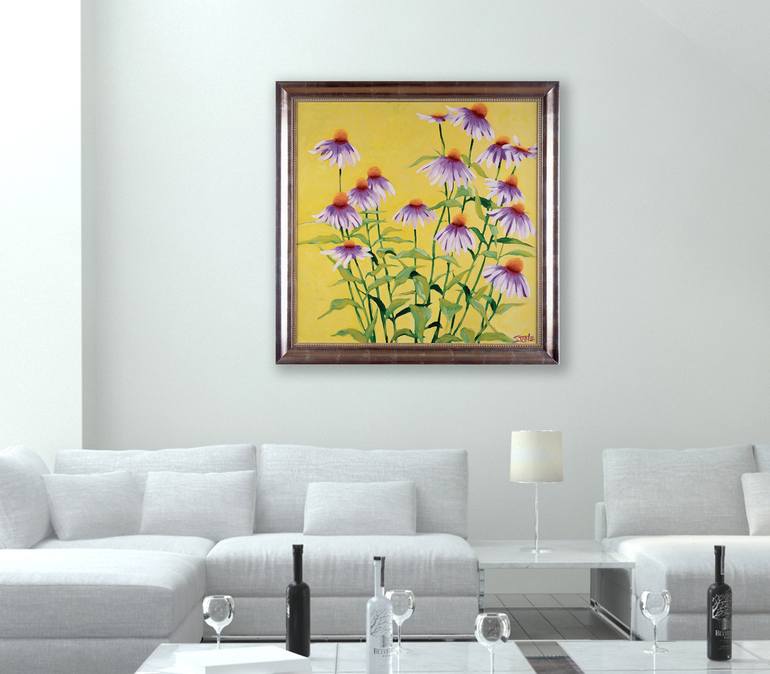 Original Fine Art Floral Painting by Bill Stone