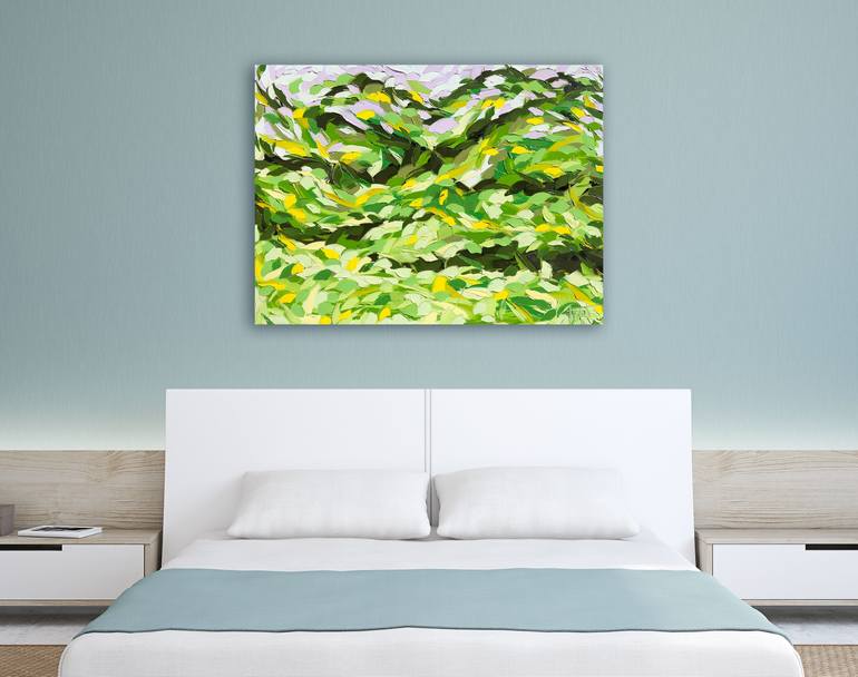 Original Abstract Landscape Painting by Bill Stone