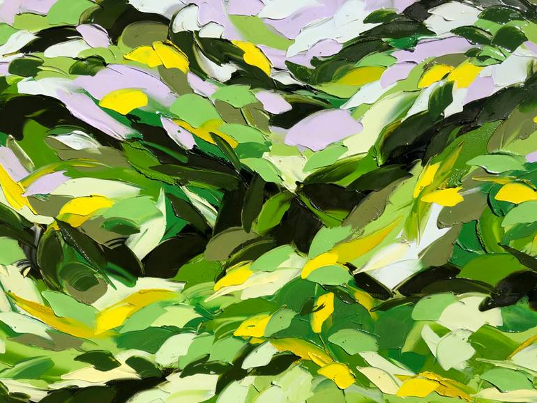 Original Abstract Landscape Painting by Bill Stone