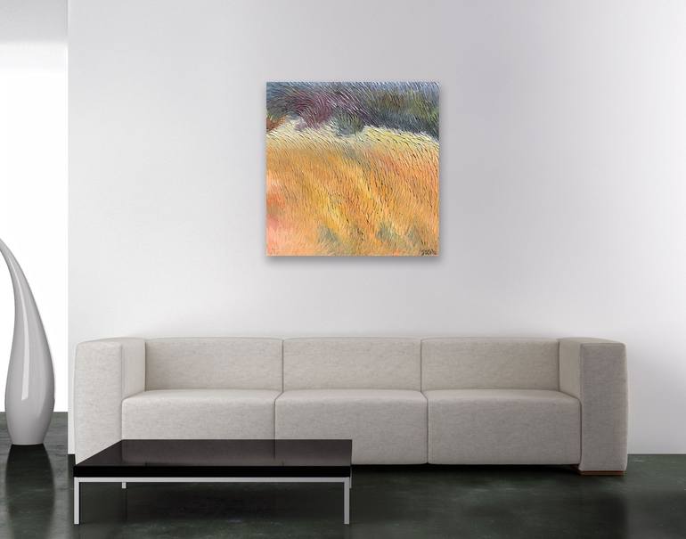 Original Abstract Expressionism Landscape Painting by Bill Stone