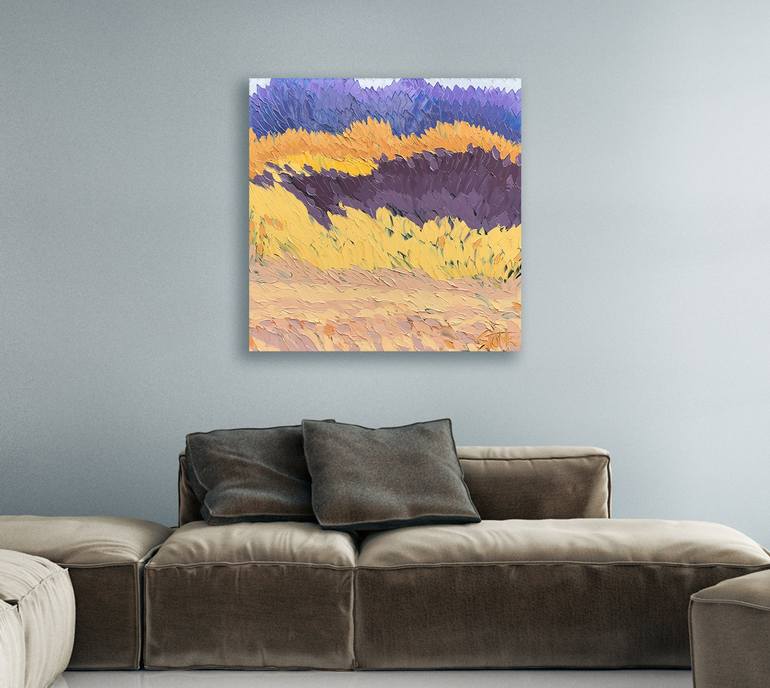 Original Abstract Landscape Painting by Bill Stone