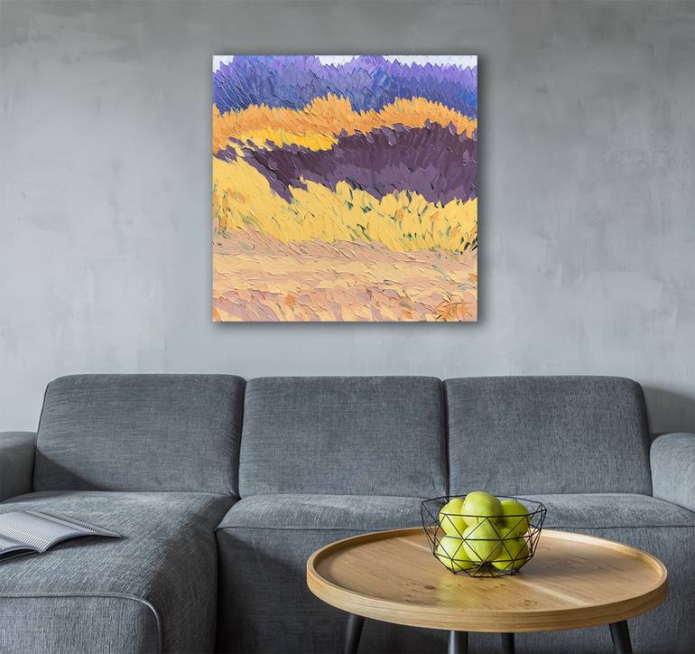 Original Abstract Landscape Painting by Bill Stone
