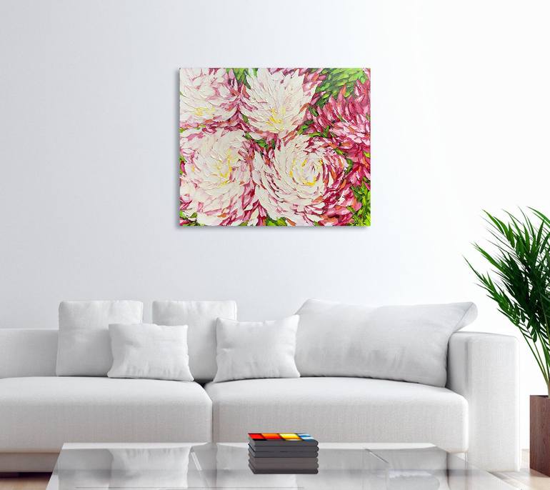 Original Floral Painting by Bill Stone