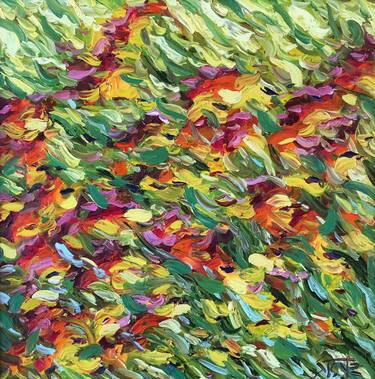 Print of Abstract Garden Paintings by Bill Stone