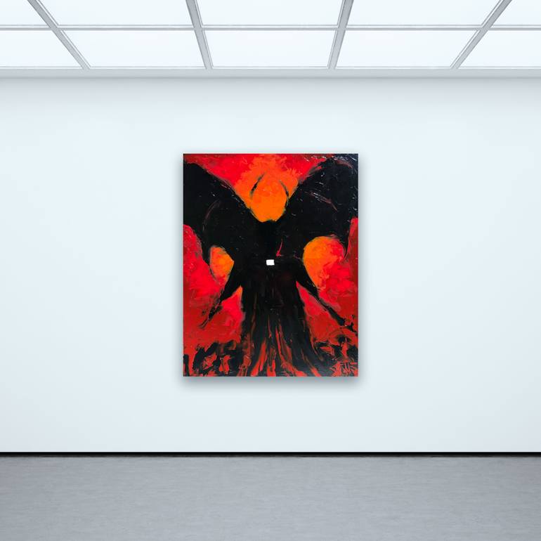 Original Abstract Religion Painting by Bill Stone