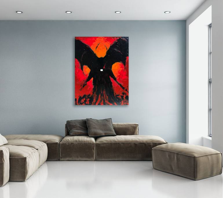 Original Abstract Religion Painting by Bill Stone